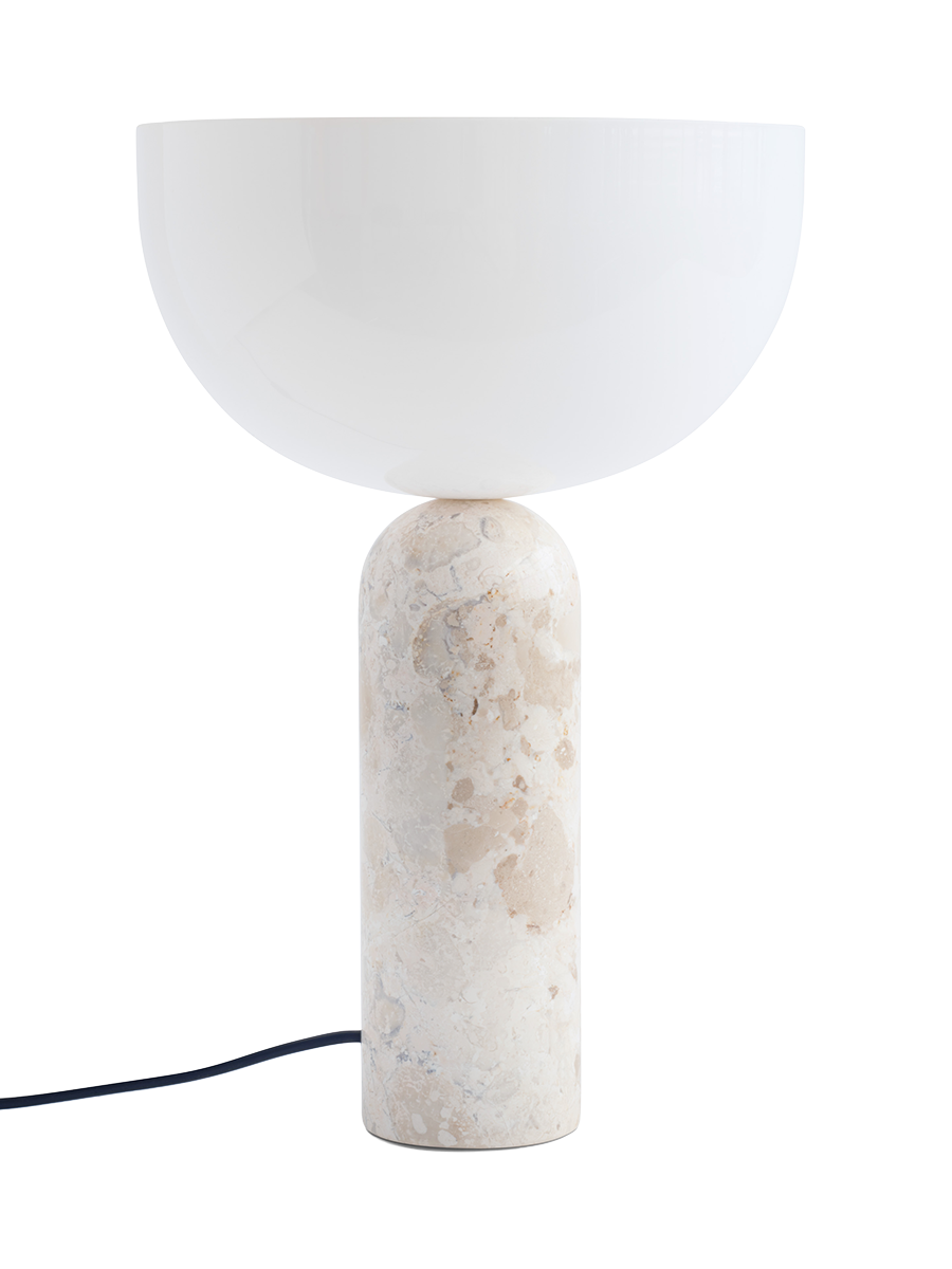 
Lampe de table design élégante en marbre « Kizu », différentes tailles - Marbre Kunis Breccia / Grand