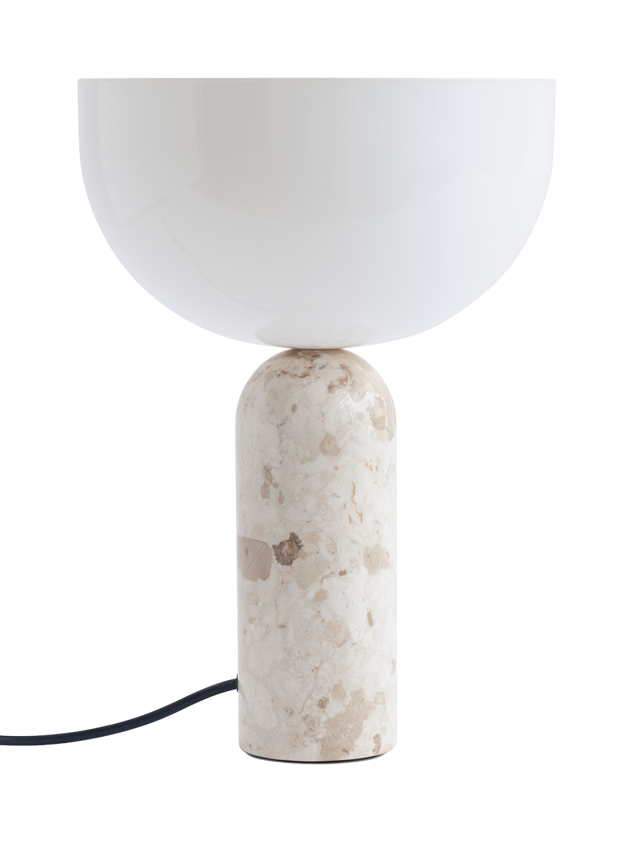 
Lampe de table design élégante en marbre « Kizu », différentes tailles - Marbre Kunis Breccia / Moyen