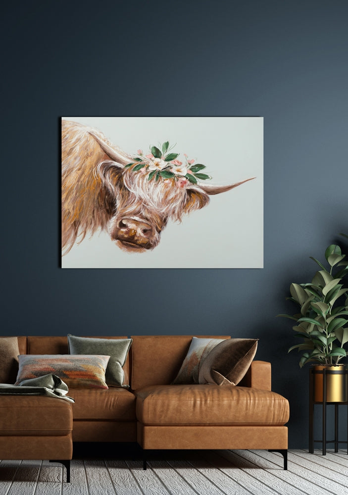 
Quadro dipinto a mano “Curiosità!” 90 x 120 cm