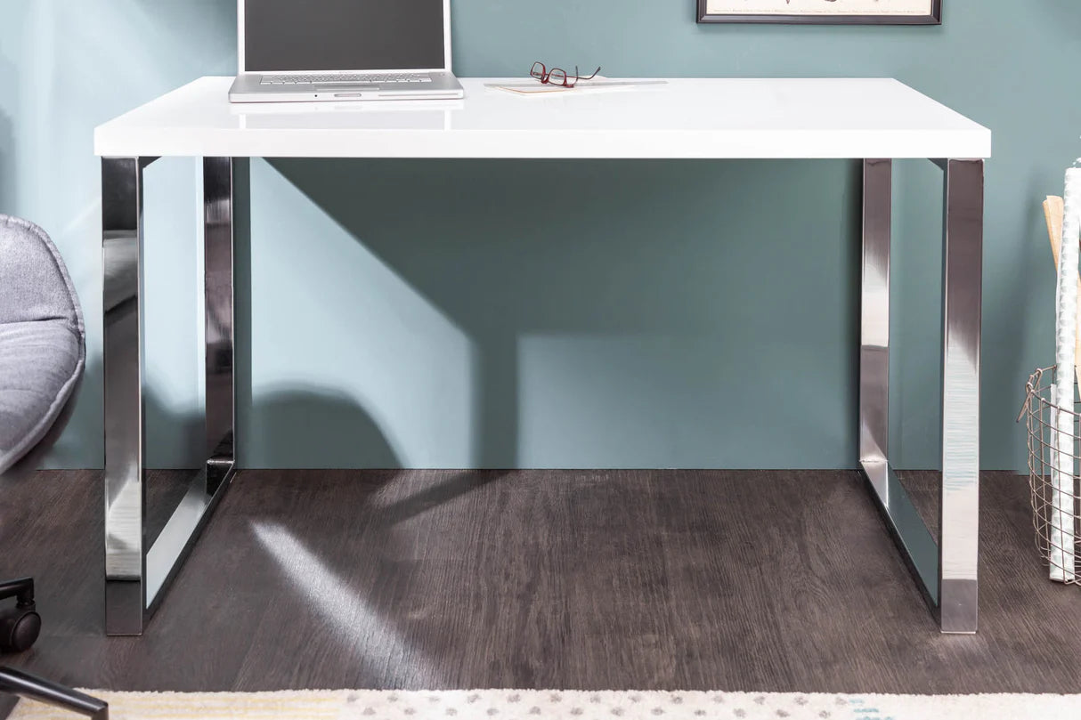 
Bureau moderne « White Desk », différentes tailles - 120 x 75 cm