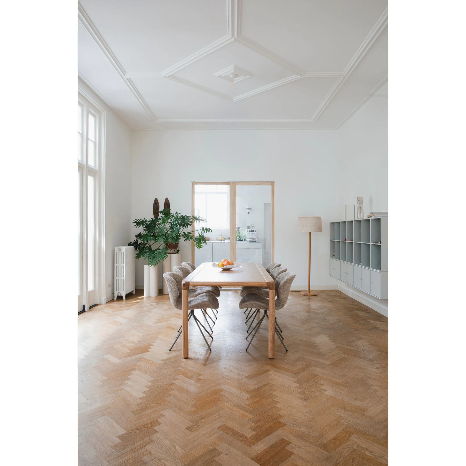 
Design dining table "Storm", various sizes - Natural / 220 x 90 cm