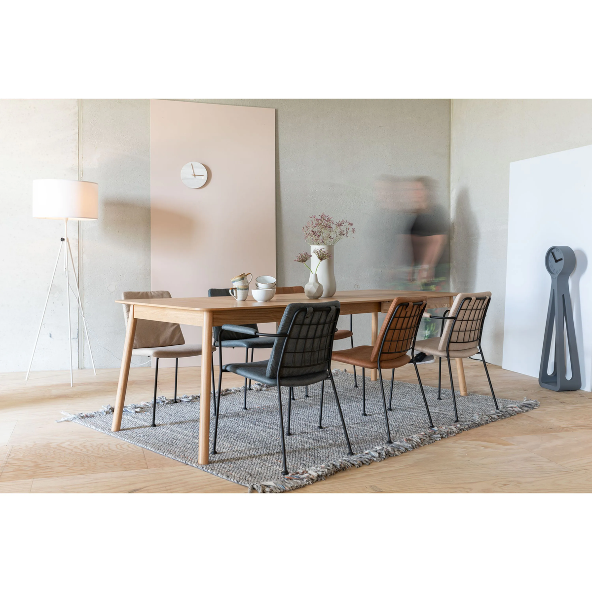 
Tavolo da pranzo allungabile «Glimps», diverse dimensioni - Naturale / 90 x 180-240 cm