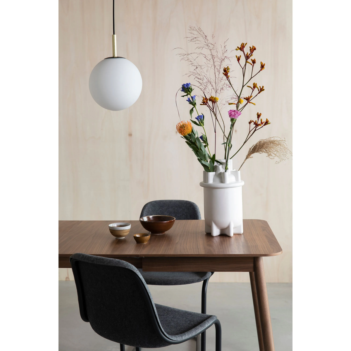 
Tavolo da pranzo allungabile «Glimps», diverse dimensioni - Nussbaum / 80 x 120-162 cm
