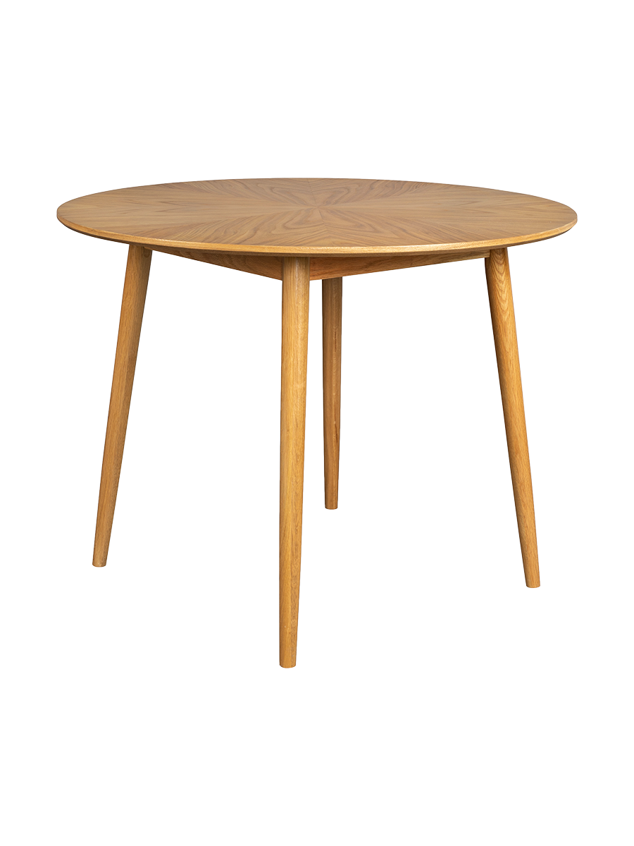 
Tavolo da pranzo rotondo «Fabio» in legno di quercia, diverse misure - Naturale / Ø 120 cm