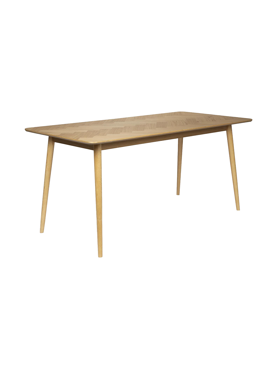 
Tavolo da pranzo rettangolare «Fabio» in legno di quercia, diverse misure - Naturale / 160 x 80 cm