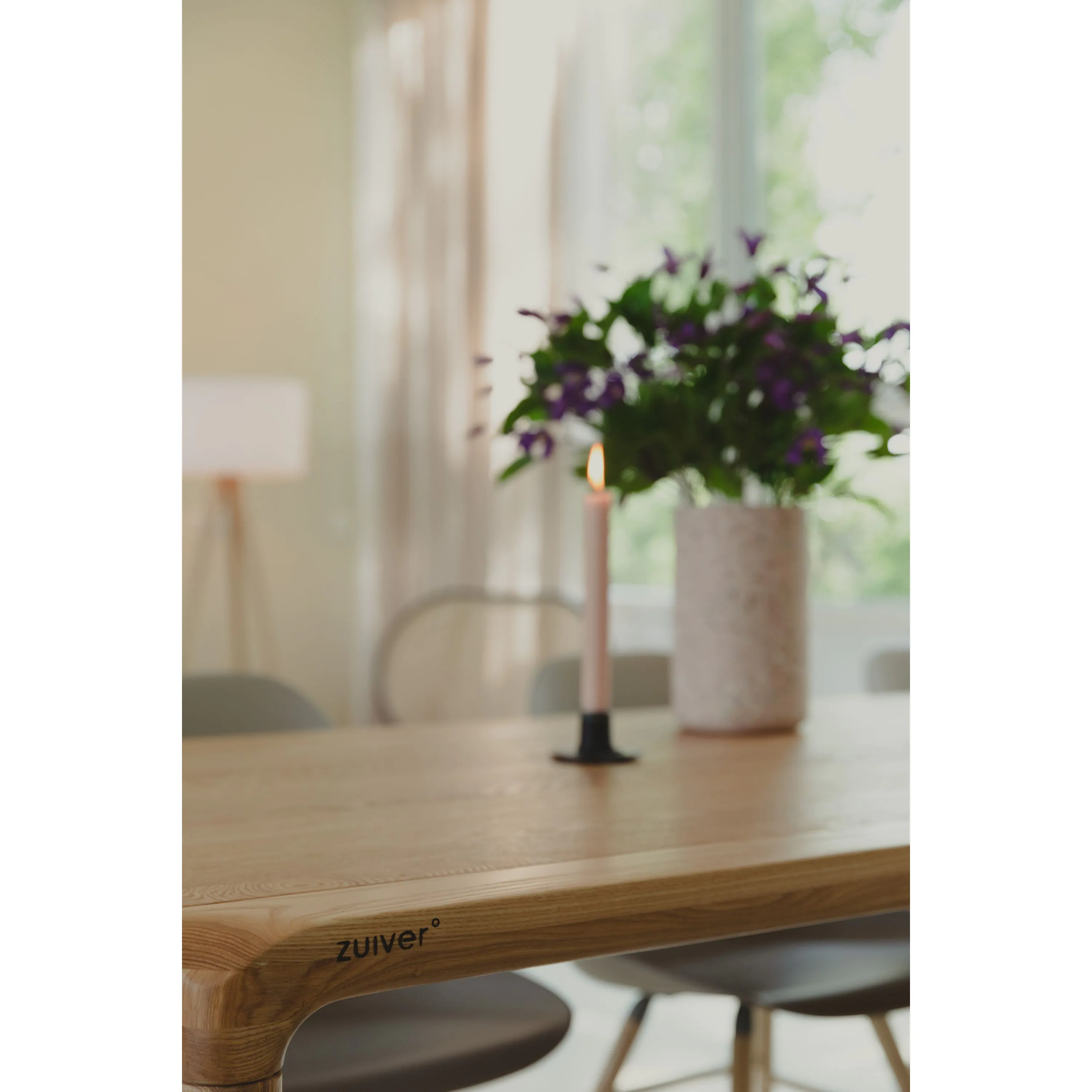 
Design dining table "Storm", various sizes - Natural / 160 x 90 cm