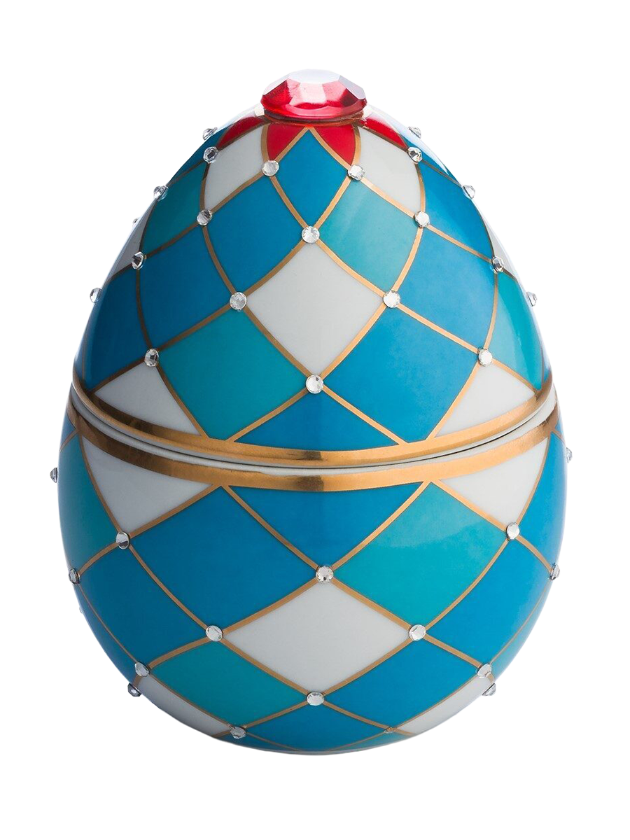 
Bougie parfumée de créateur dorée « Bois de Russie », durée de combustion 55 h. - Arlequin