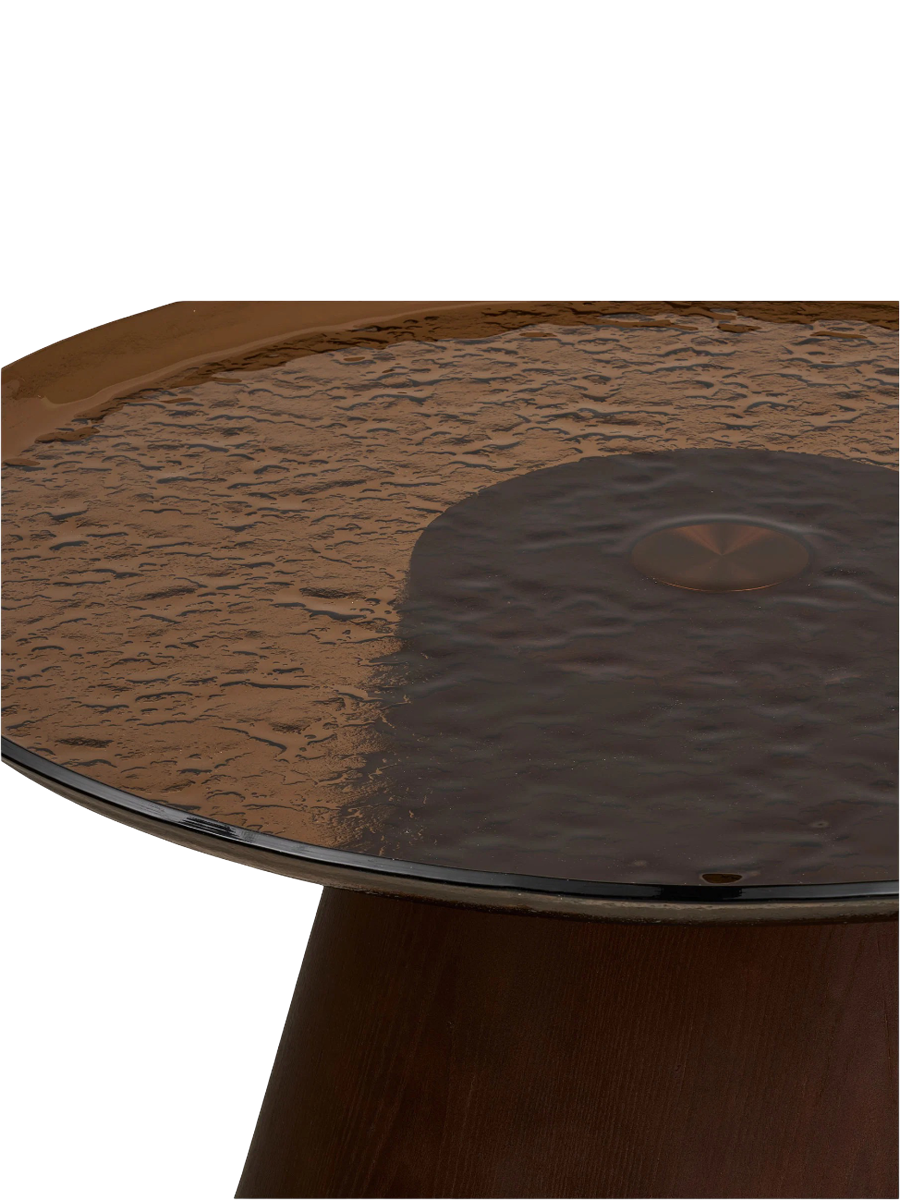 
Tavolino da caffè rotondo di design «Orvieto»