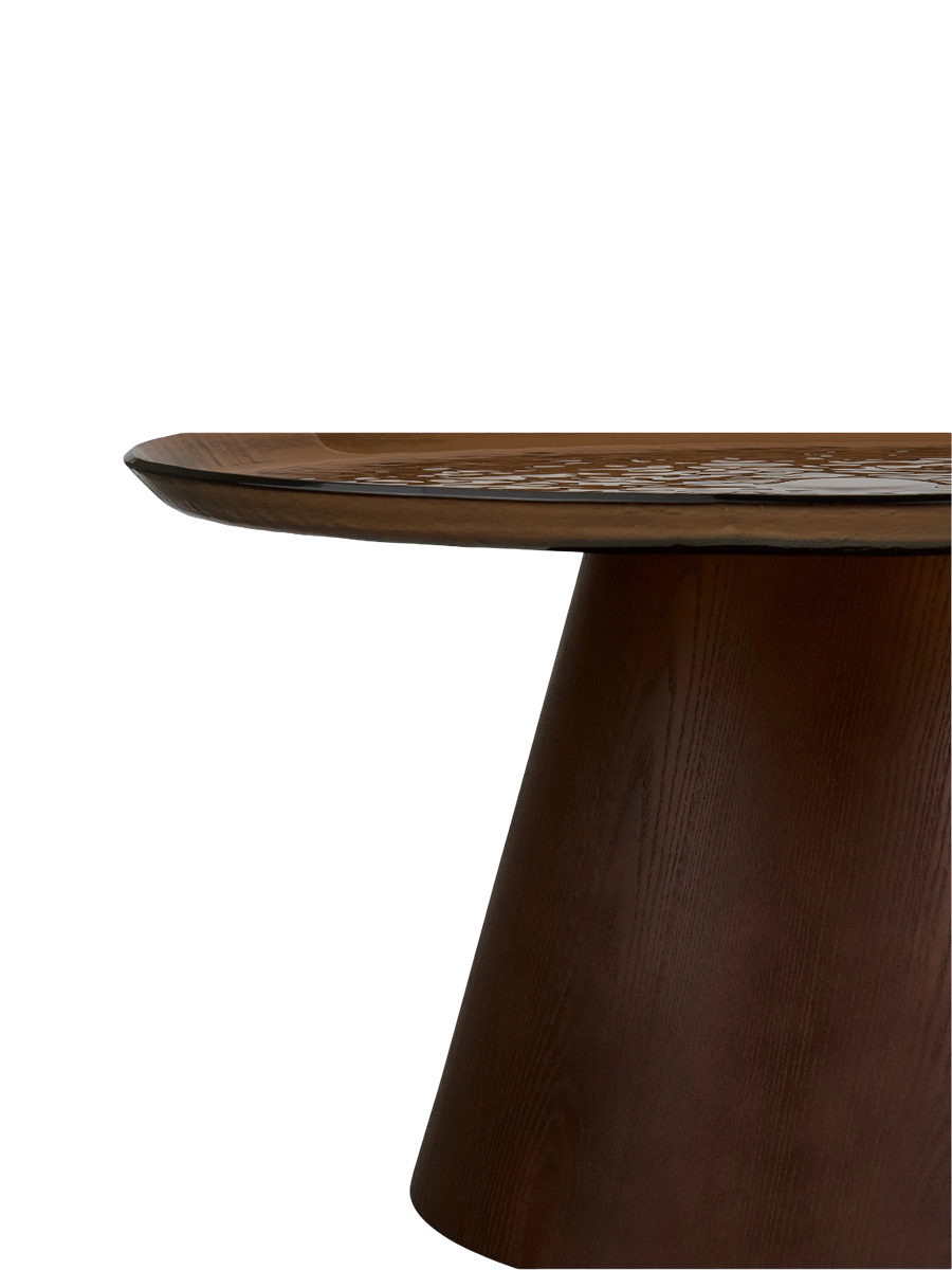 
Tavolino da caffè rotondo di design «Orvieto»