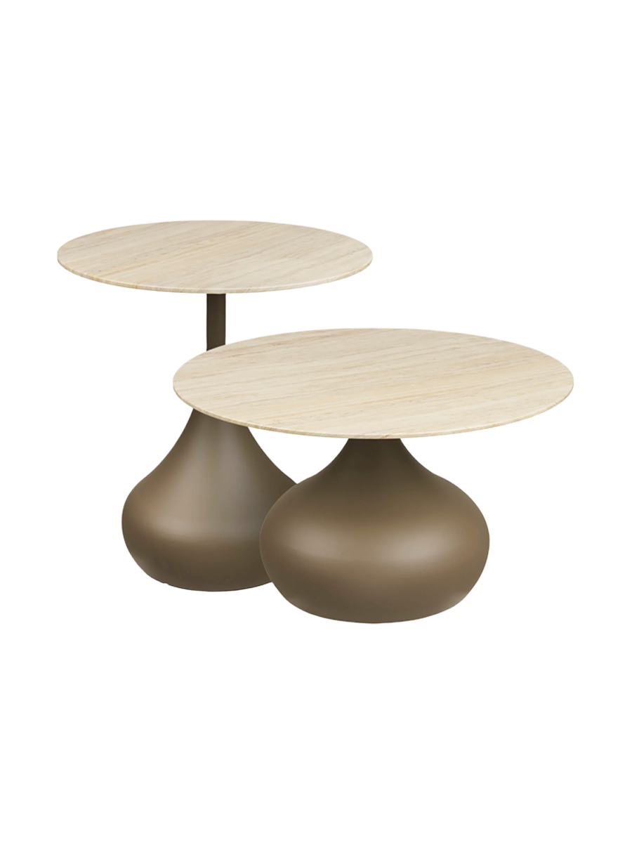 
Set di 2 tavolini da caffè di design «Pienzo»