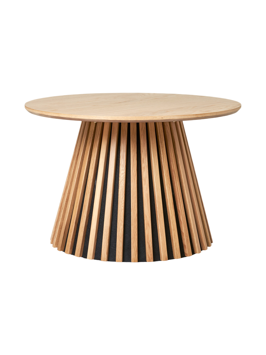 
Tavolino da caffè rotondo di design «Osakka» - Rovere Naturale / Ø 70 cm