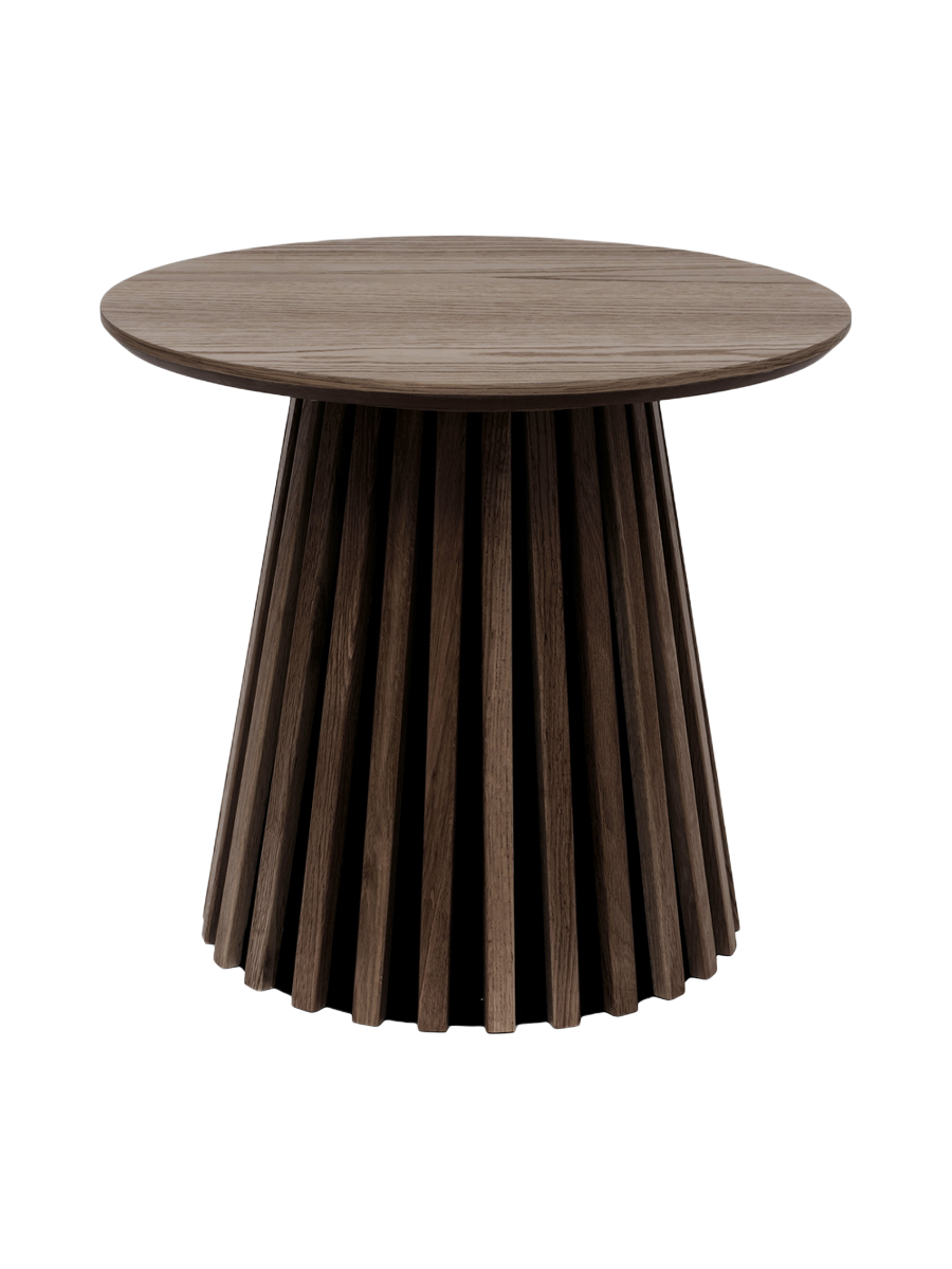
Tavolino da caffè rotondo di design «Osakka» - Rovere Naturale / Ø 70 cm