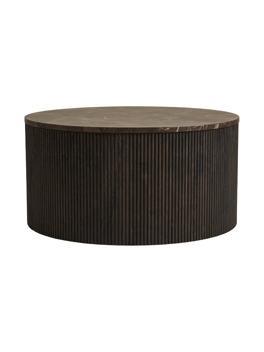 
Tavolino da caffè rotondo di design «Rotta»