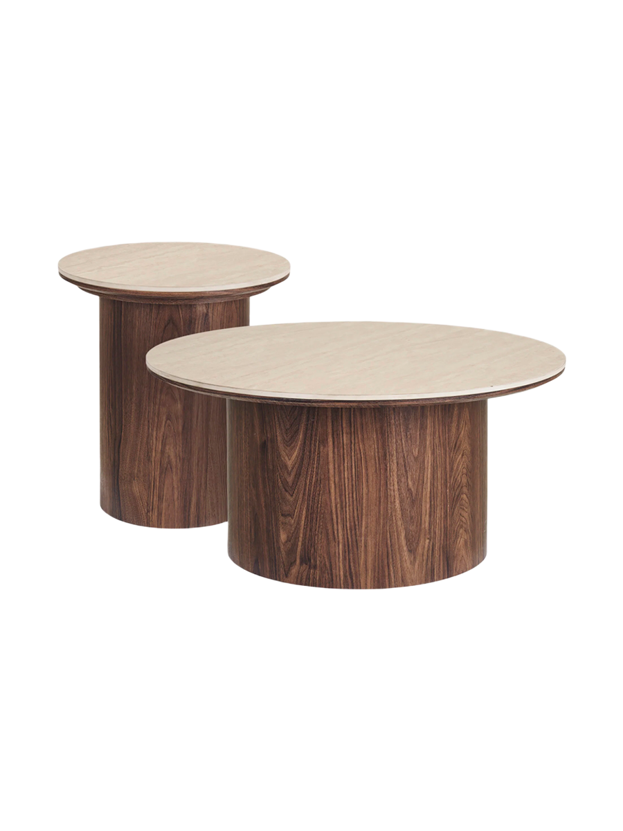 
Set di tavolini da salotto di design «Bowen», 2 pezzi