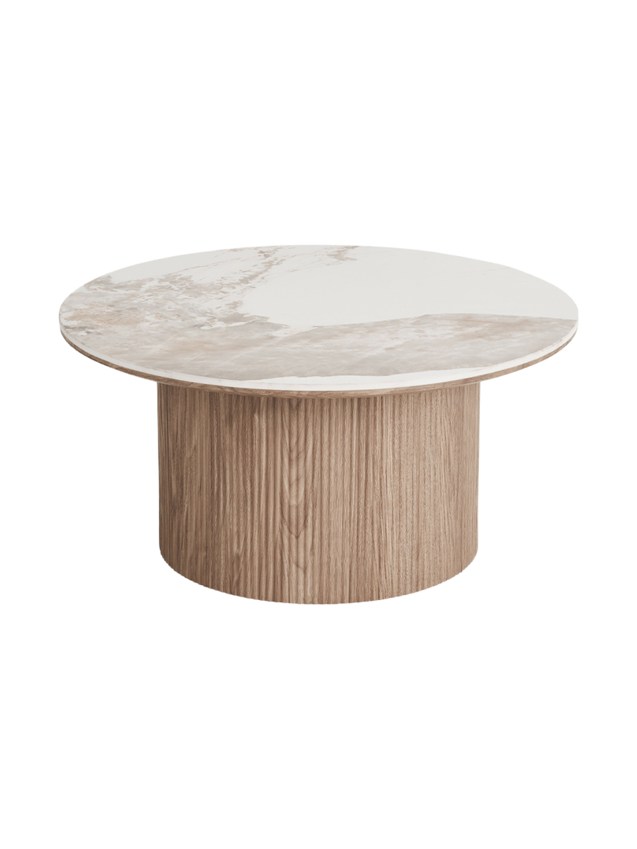 
Tavolino da caffè rotondo di design „Atheno“