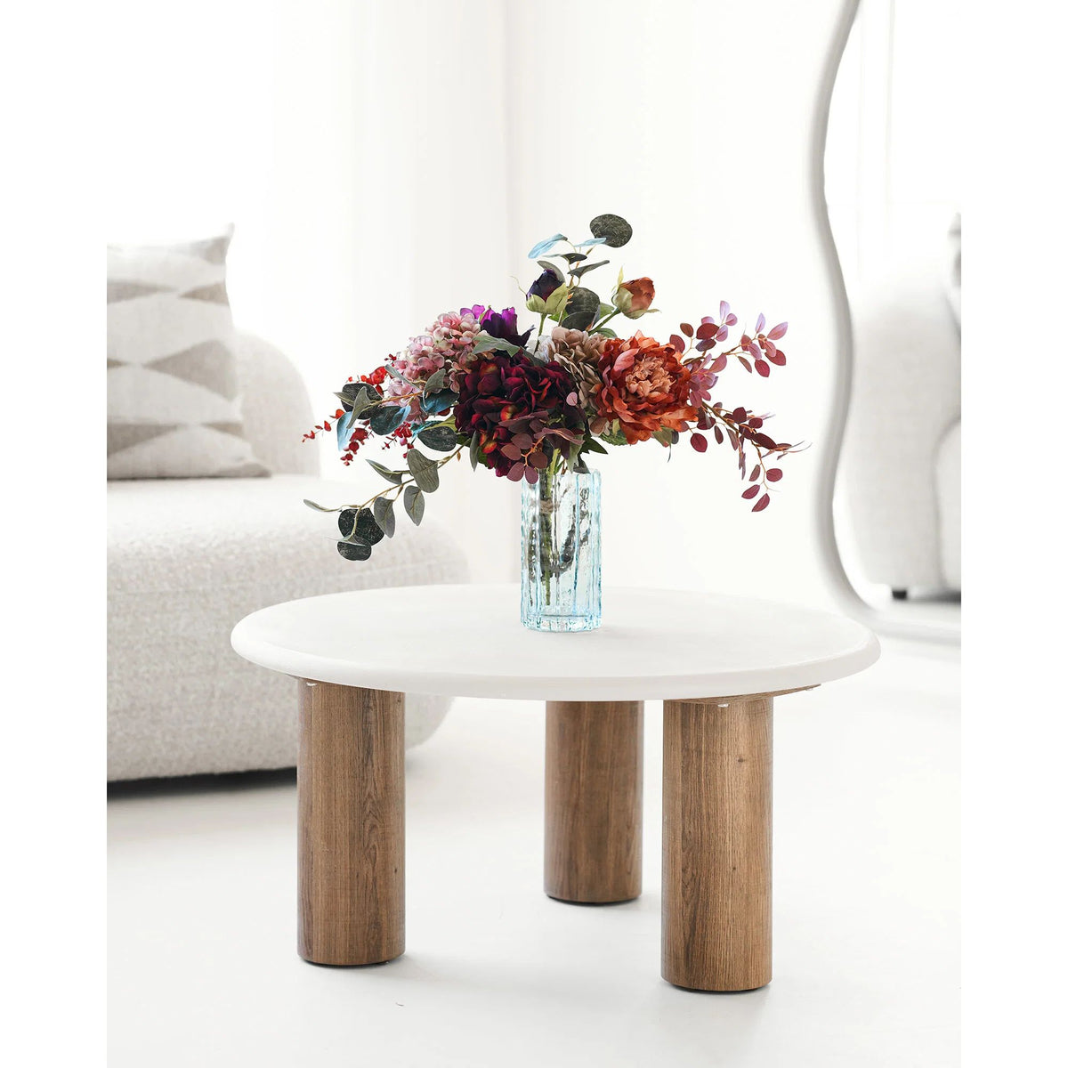
Tavolino da salotto di design rotondo «Fondital»