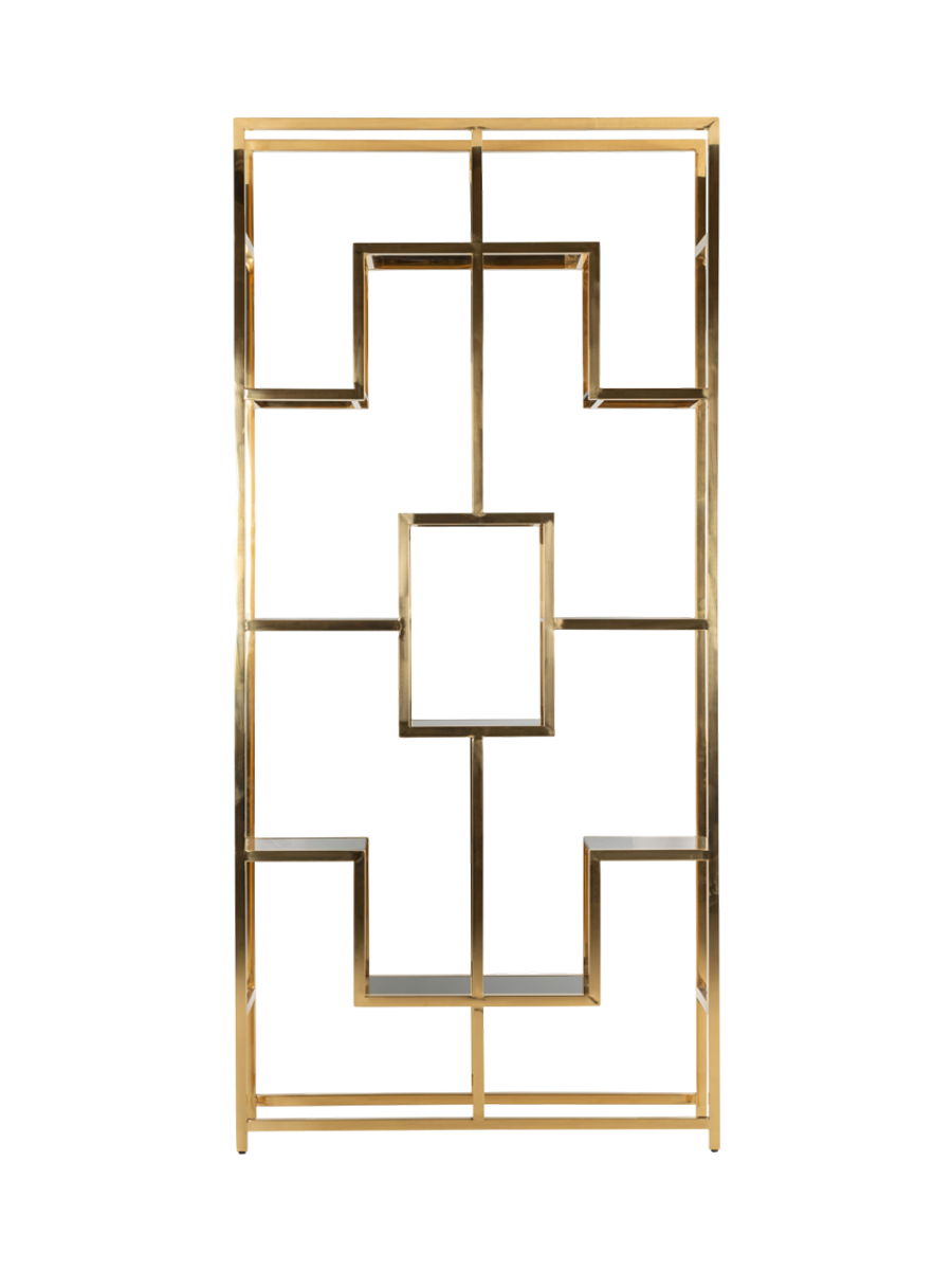 
Vetrina di design «Magnus», diverse dimensioni - 30 × 108 × 230 cm / Oro