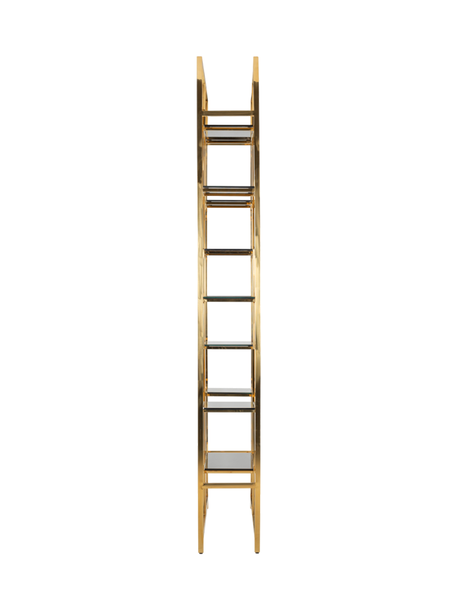 
Vetrina di design «Magnus», diverse dimensioni - 30 × 108 × 230 cm / Oro