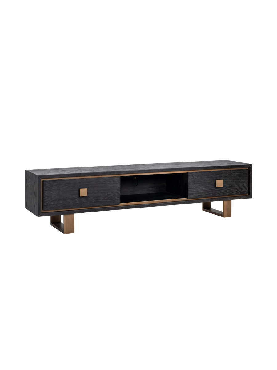 
Ampio mobile TV di design „Hunter“ in rovere massello