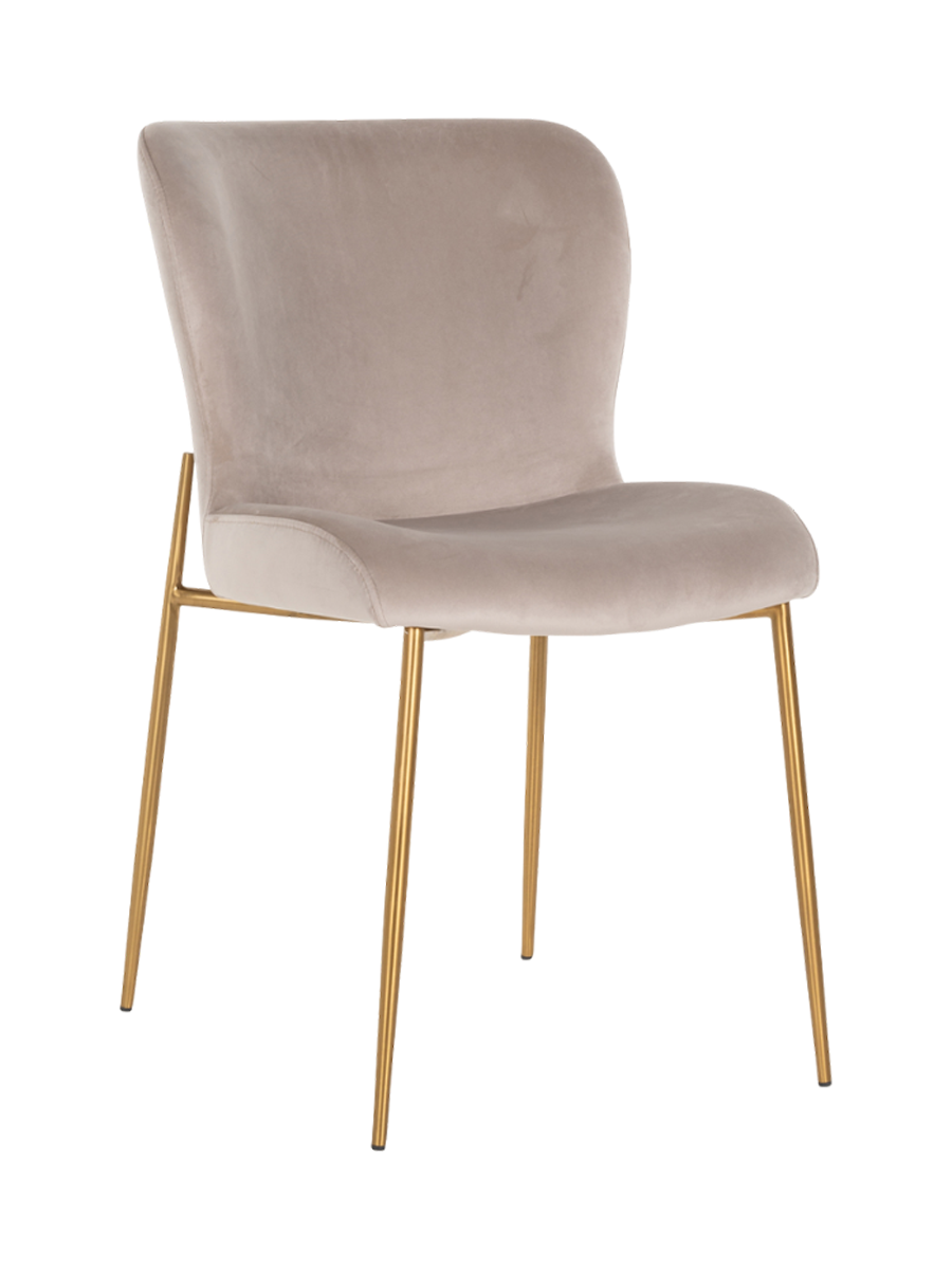 
Chaise design de haute qualité "Odessa" (lot de 2) - Beige