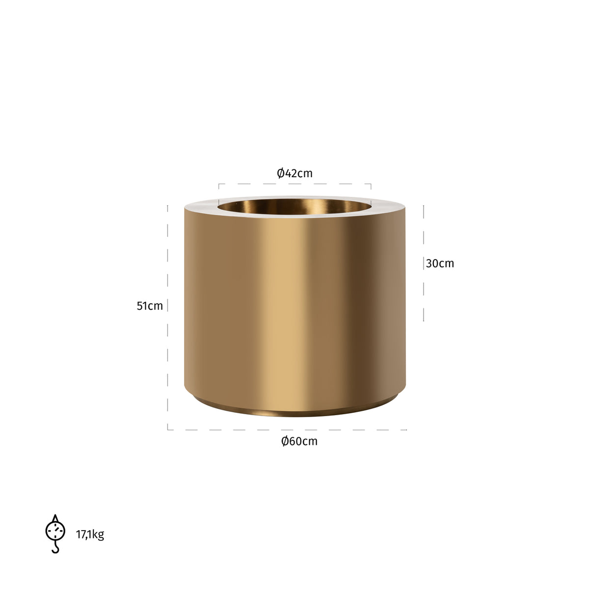 
Fioriera di design «Donna»