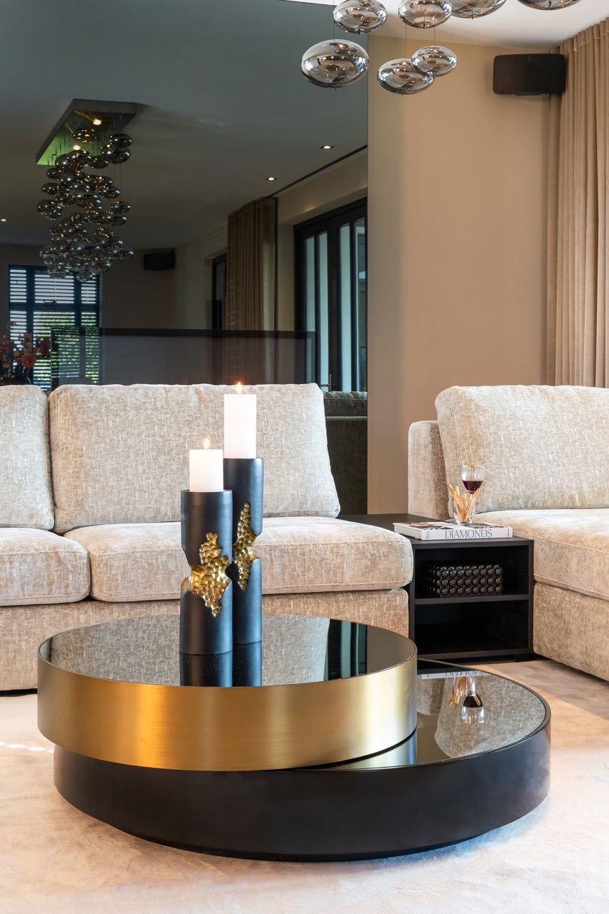 
Flexibler Design Couchtisch „Slice“