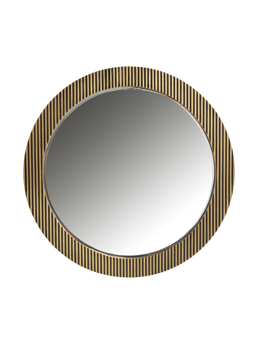 
Round Design Wall Mirror "Ironville"