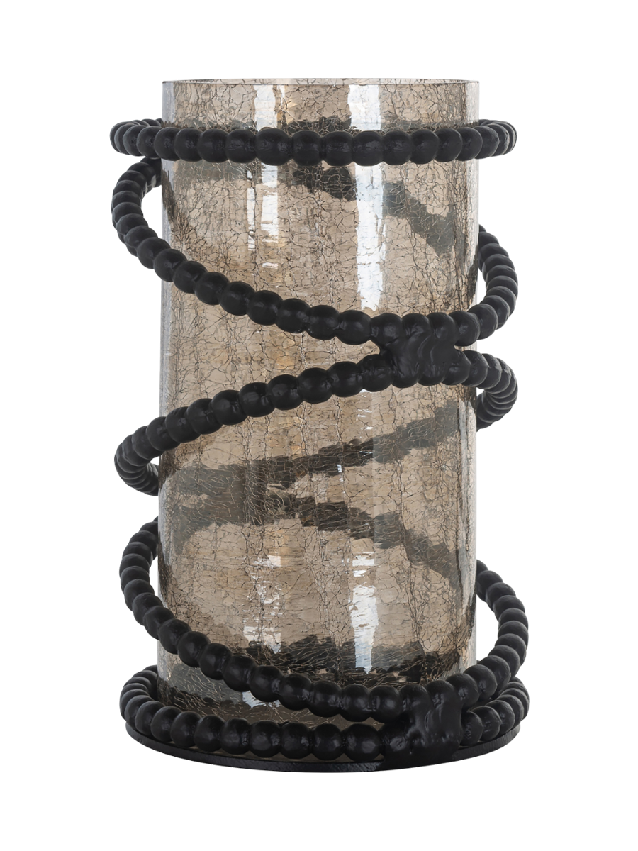
Grosses Design Windlicht „Edison“