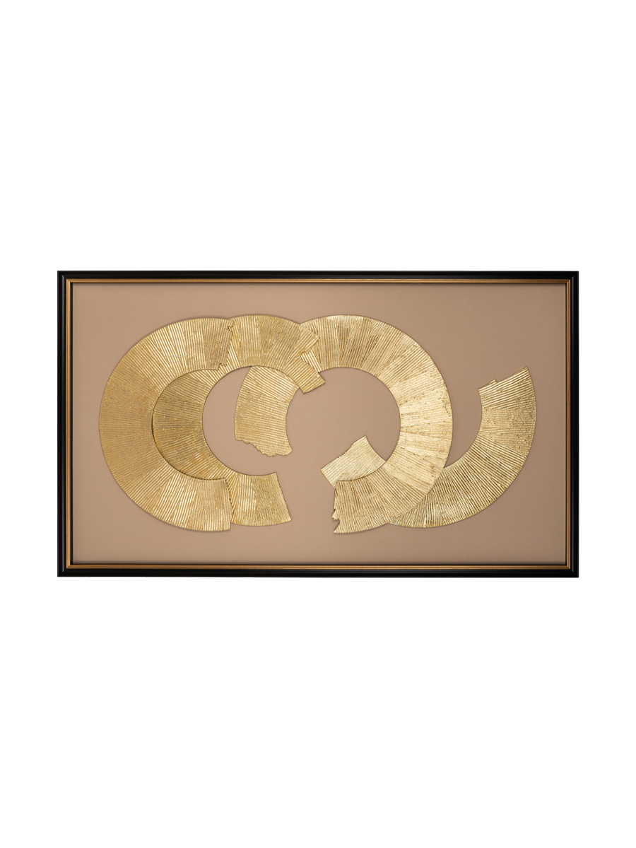 
Grosses Design Wandbild „Eden“ mit 3D Effekt, 145 x 85 cm