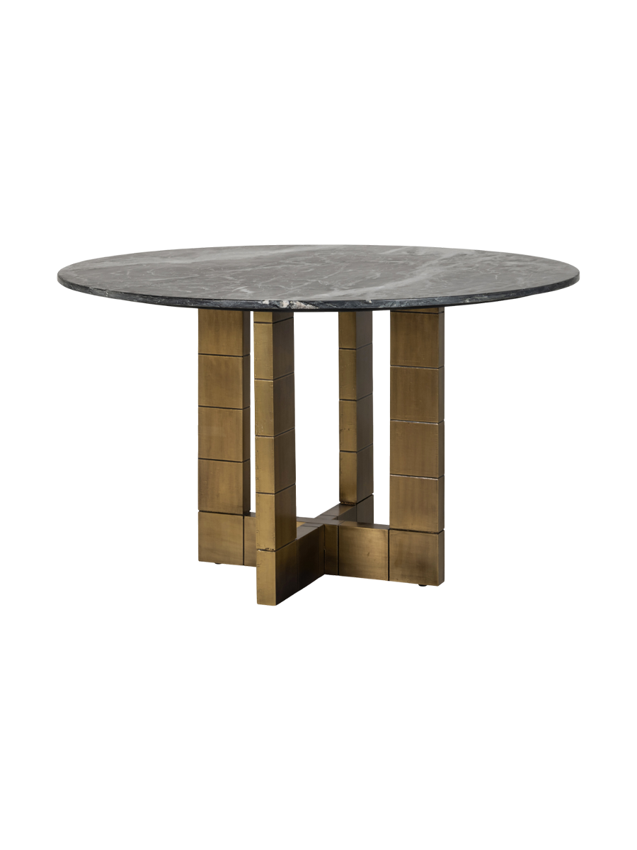 
Tavolo da pranzo in marmo di design «Collada» Ø 130 cm