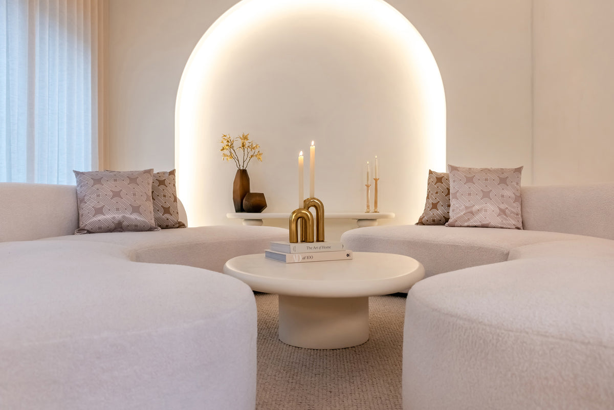 
Design Couchtisch „Bloomstone“ 110 x 90 cm