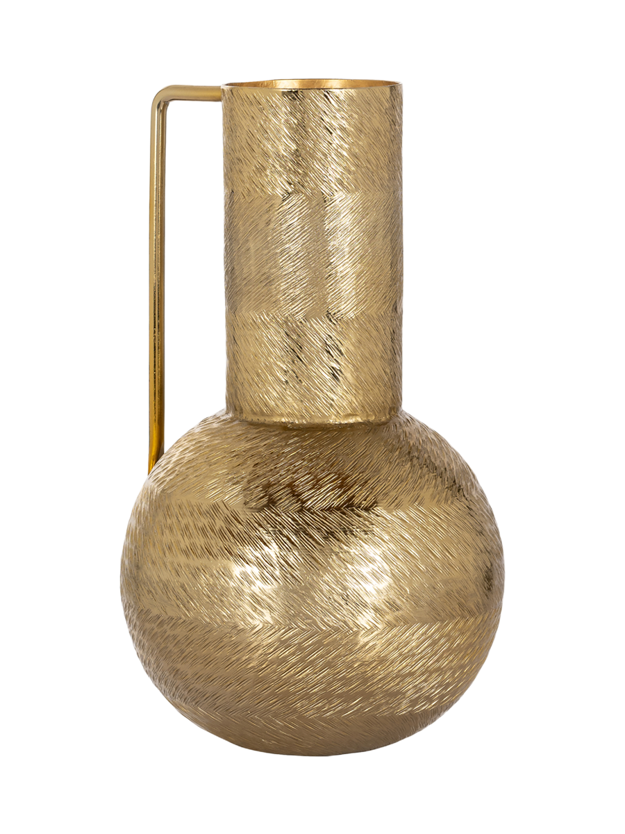 
Vaso di design “Leia”, diverse dimensioni - 18 × 18 × 31.5 cm / Oro