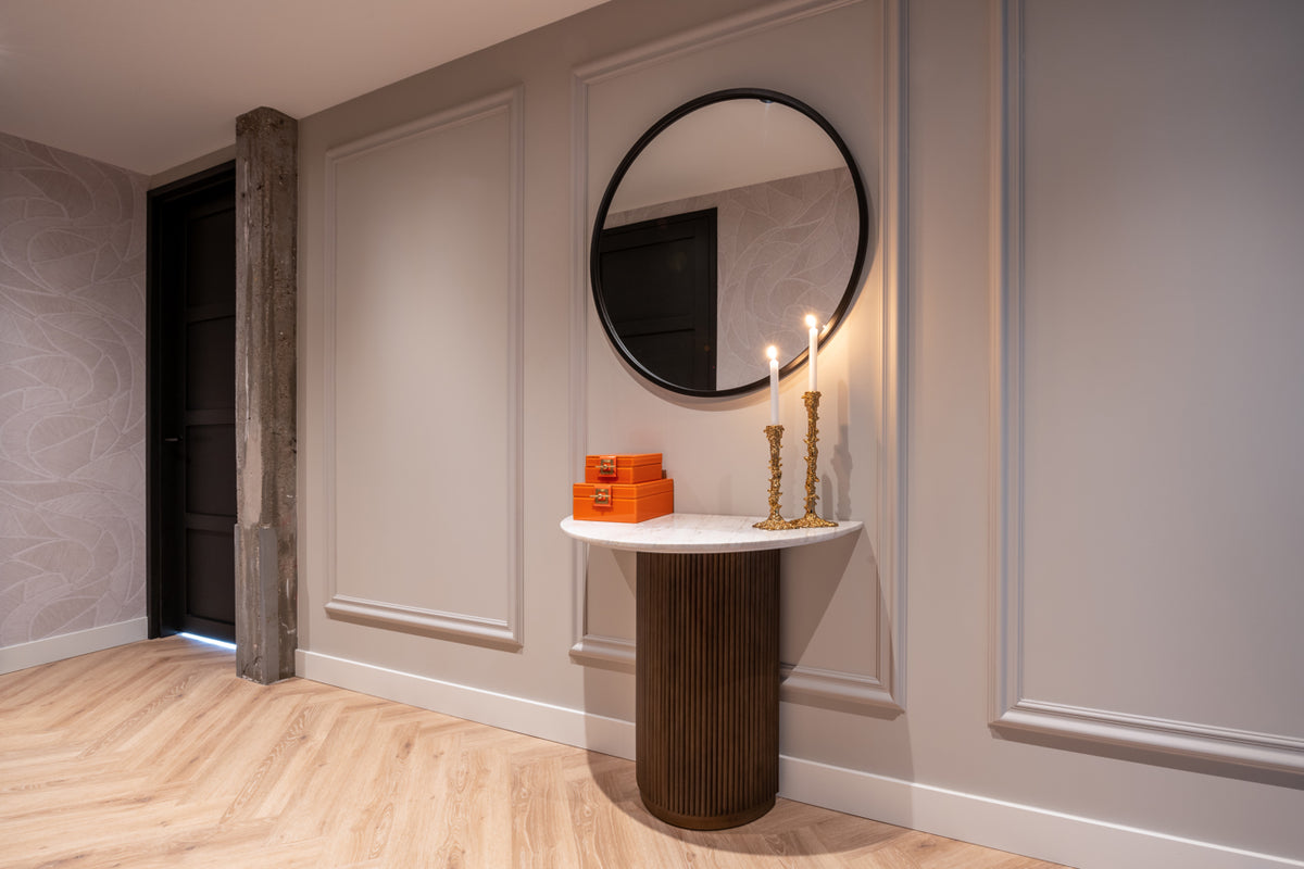
Consolle in marmo effetto design «Mayfield»