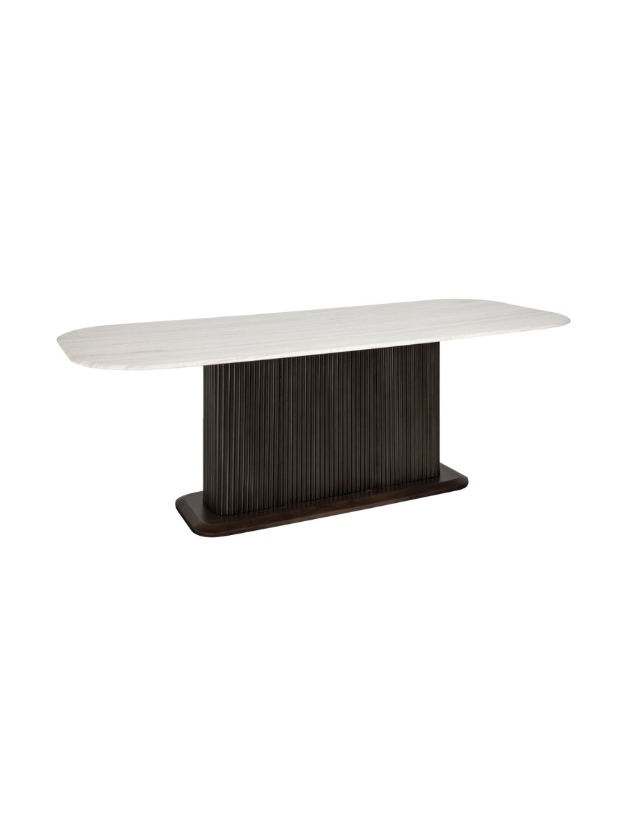 
Oval Marble Design Dining Table "Mayfield" 230 x 100 cm