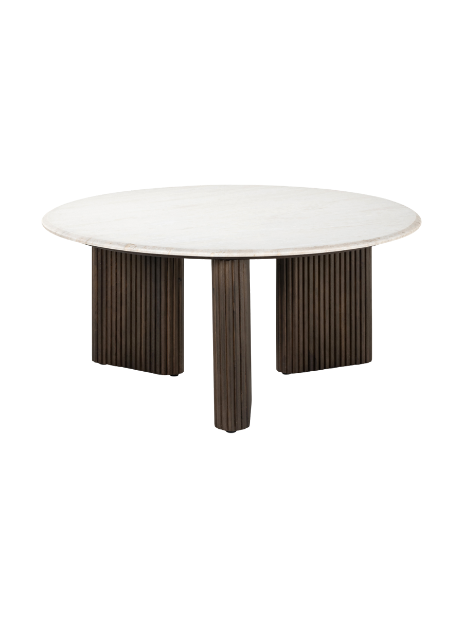 
Marmor Design Couchtisch „Mayfield“ Ø 90 cm