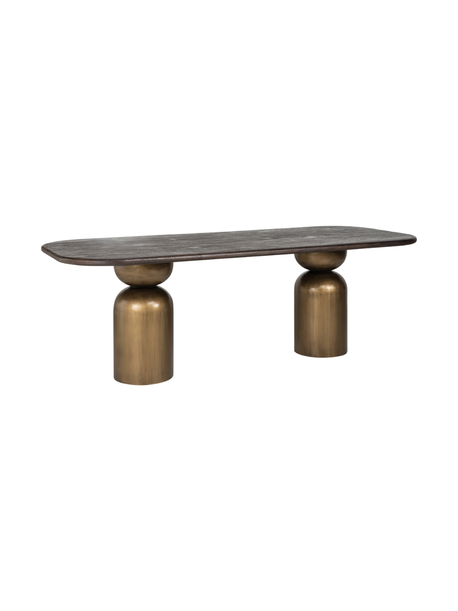 
Oval Design Dining Table "Cavo" 230 x 100 cm
