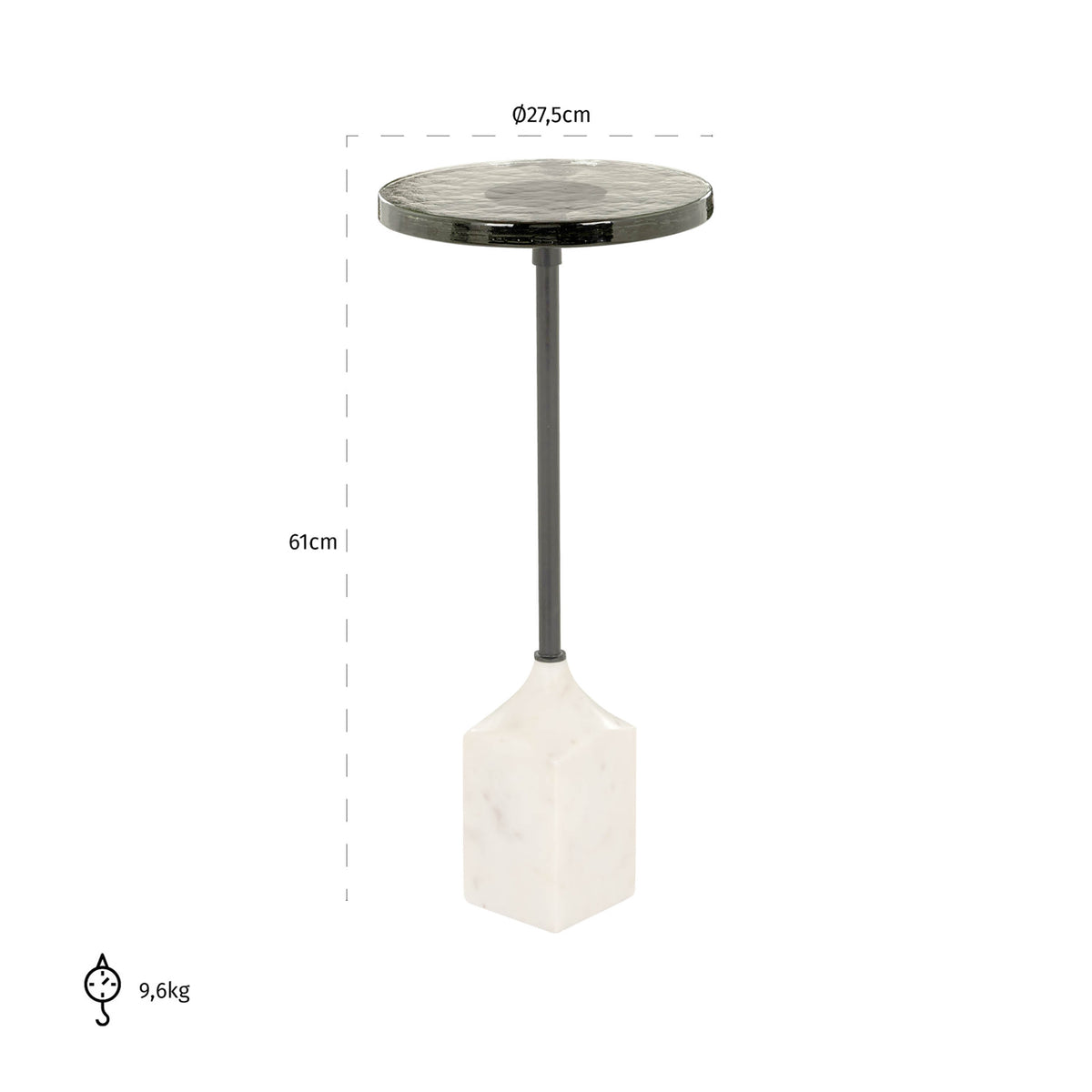 
Tavolino di design «Aurora»