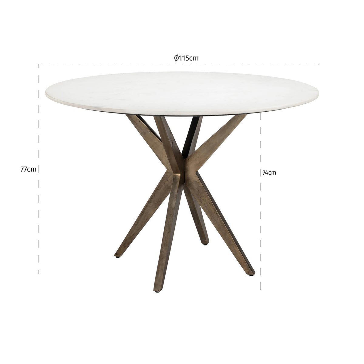 
Tavolo da pranzo di design «Maisy»