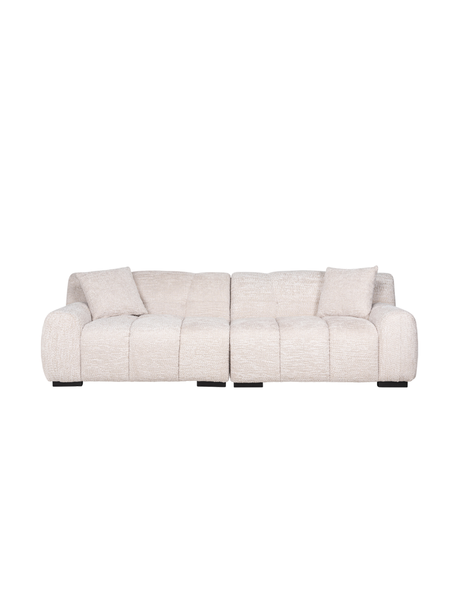 
Exklusives 4-Sitzer Designsofa „Charelle“ - Lovely Cream