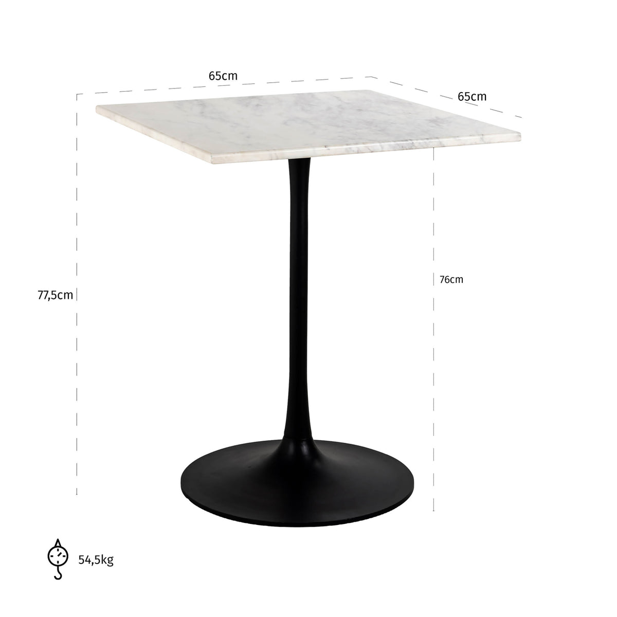 
Tavolino da bistrot di design «Carlten»