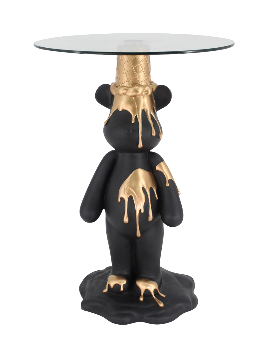 
Designer Side Table "Ice Bear"