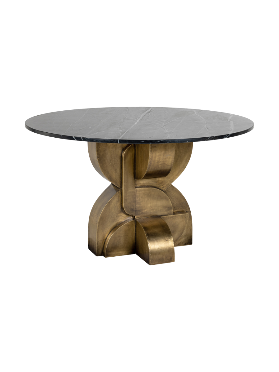 
Tavolo da pranzo in marmo dal design „Maddox“ Ø 130 cm