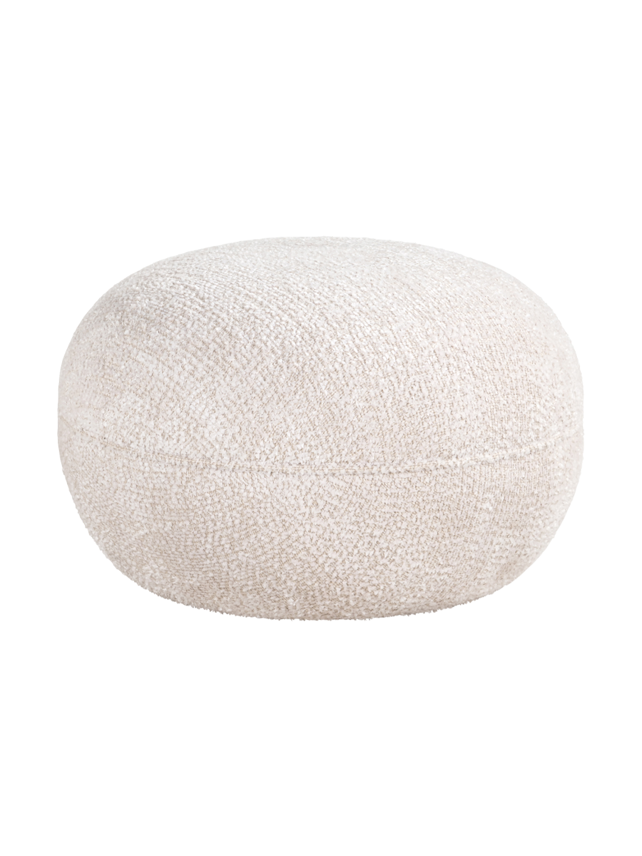
Pouf design « Jace » Ø 65 cm - Crème délicieuse