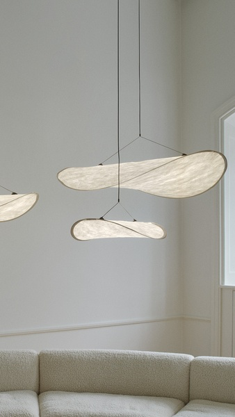 
Suspension LED design « Tense », différentes tailles - Ø 70 cm