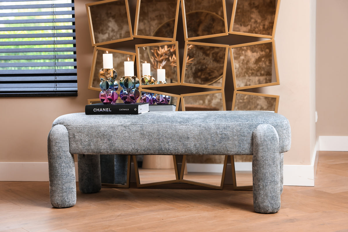 
Panca dal design „Holly“ - Azzurro chiaro