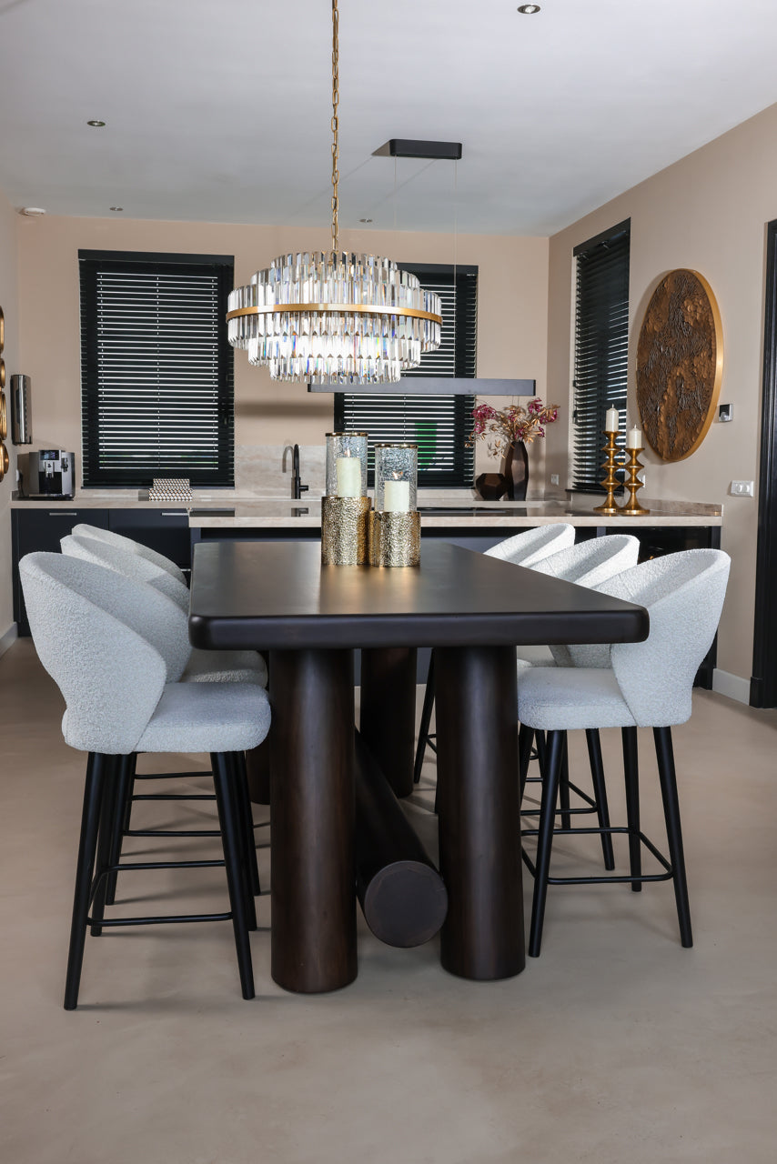 
Massivholz Design Thekentisch „Menara“