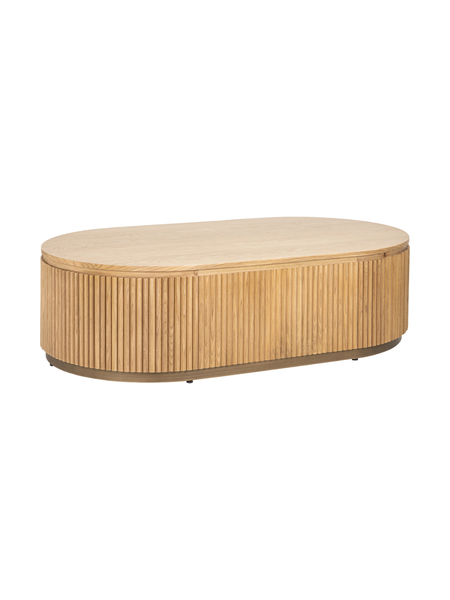 
Grosser Design Couchtisch „Belfort“ 140 x 80 cm