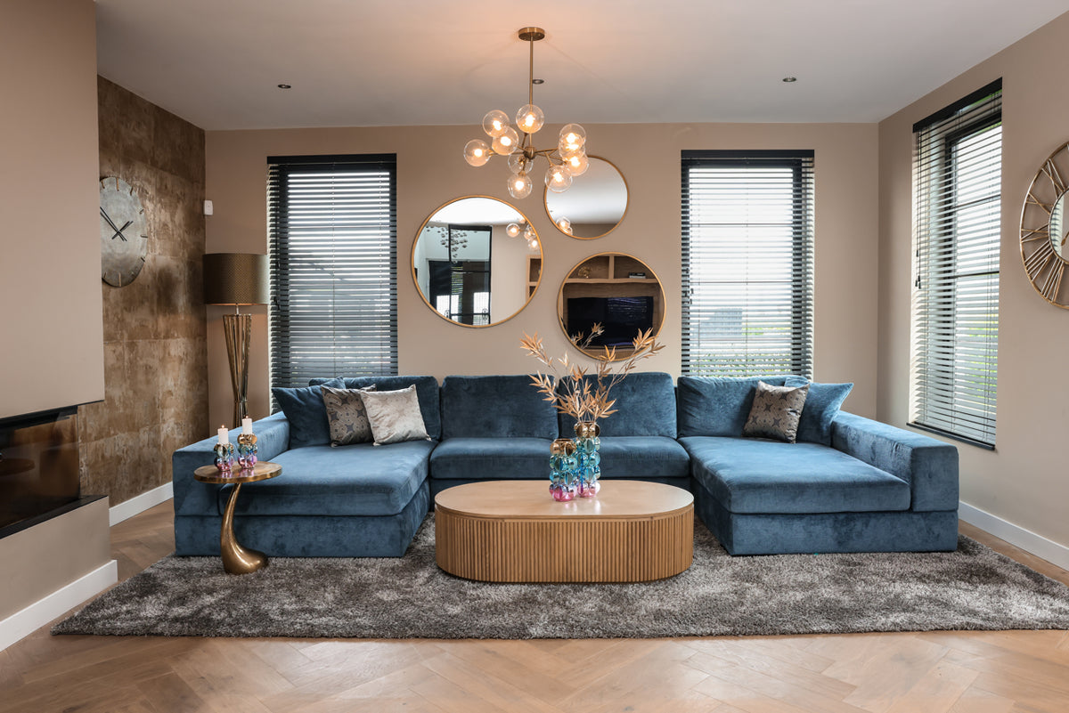 
Grosser Design Couchtisch „Belfort“ 140 x 80 cm