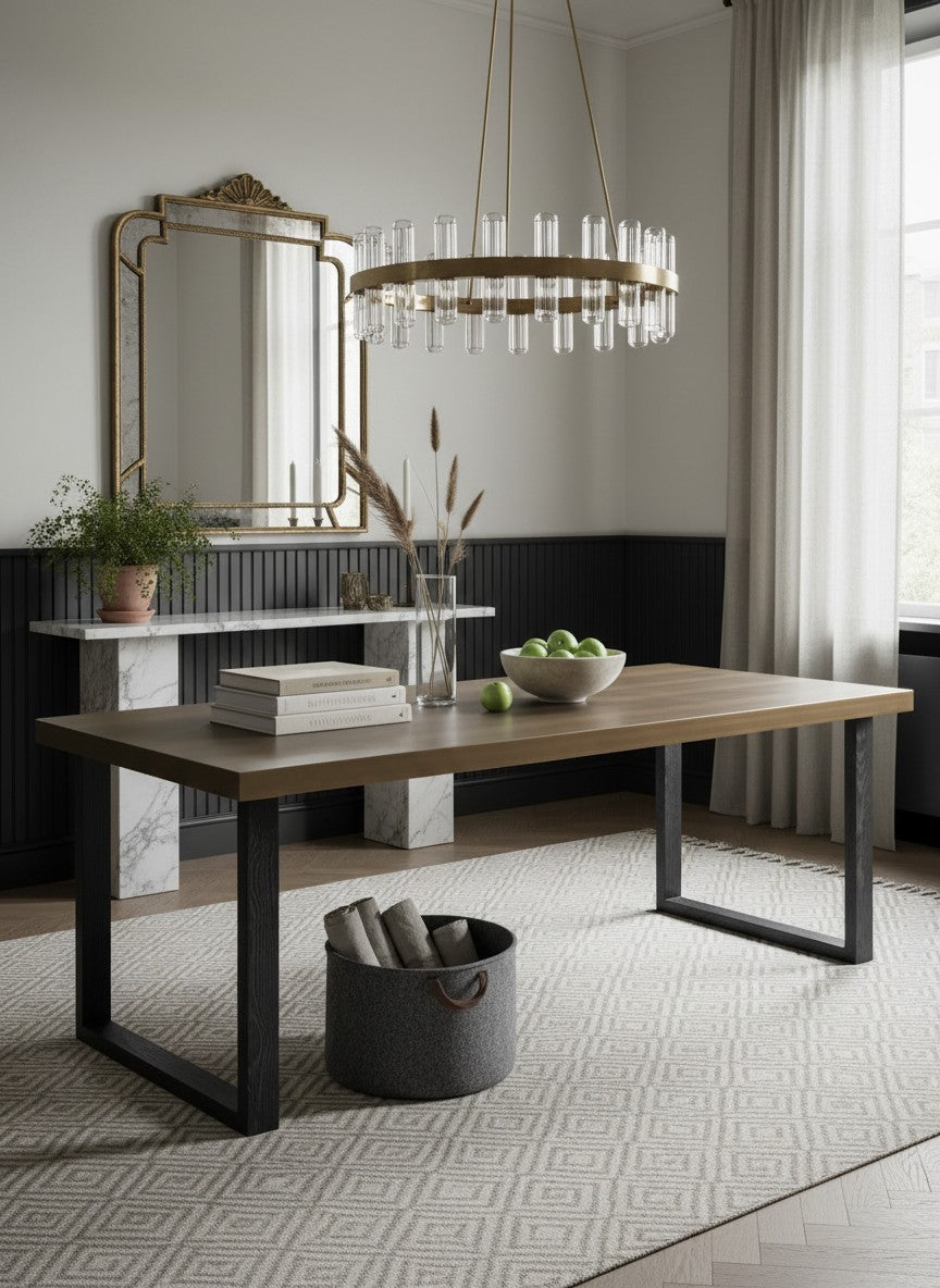 
Table à manger design « Bloomingville », différentes tailles - 200 x 100 cm