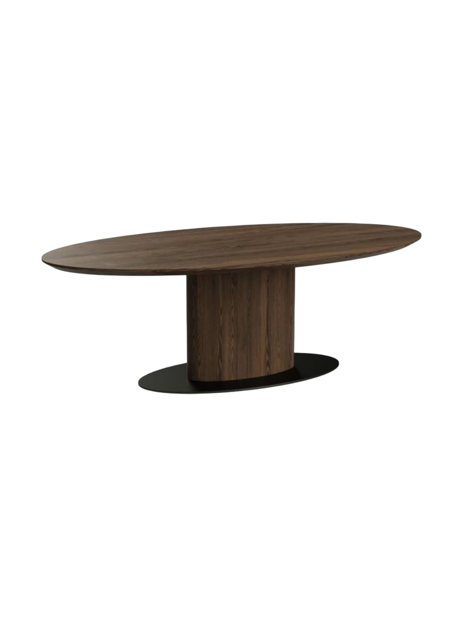 
Large Design Dining Table "Kingston", Various Sizes - 240 x 110 cm / Oak Brown